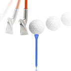Mykuja Bamboo Golf Tee 3-1/4 Inch Pack Of 100 (83Mm Light Blue)