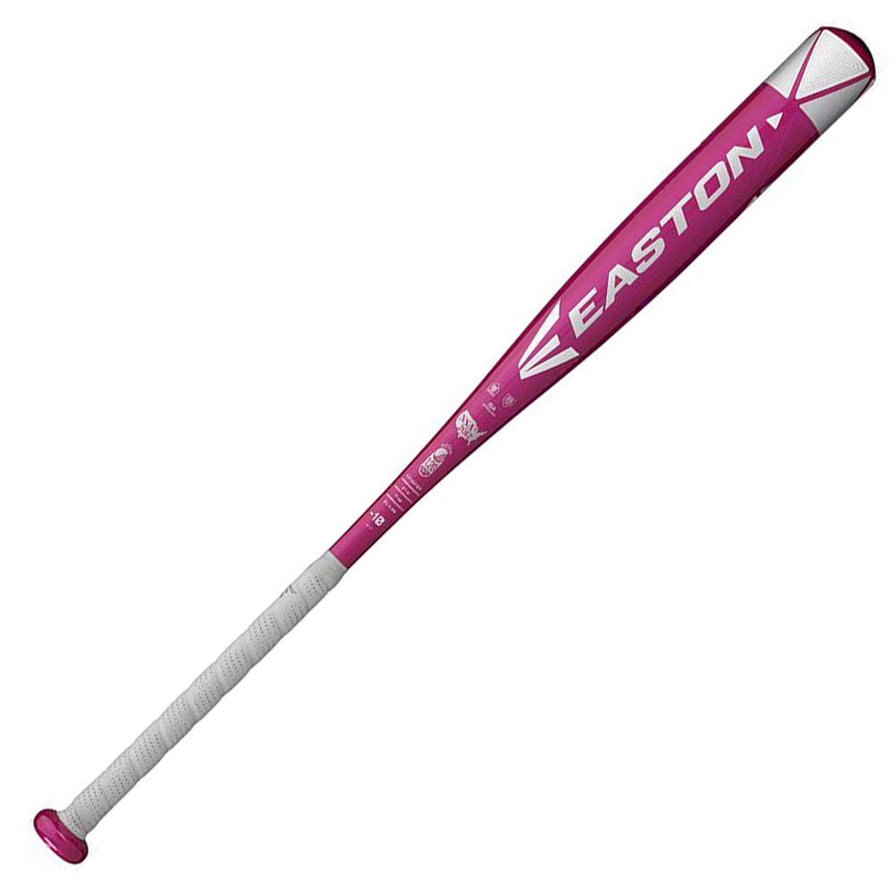 Easton Pink Sapphire -10 Girls Fastpitch Softball Bat, 26/16, Fp18Psa