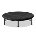 SoloToo Mini Trampoline Cover 48 Inch Waterproof Fitness Trampoline Cover for Adults - Not Spring Covers (Black)