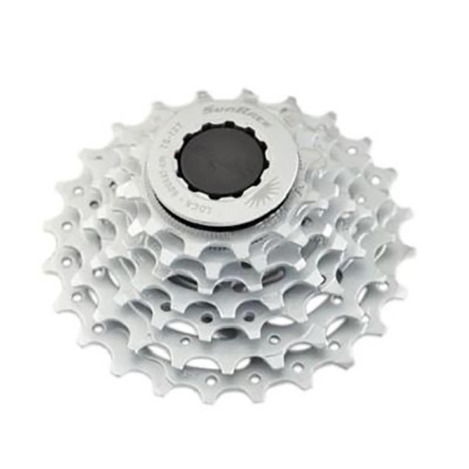 Sunrace Csr63 7-Speed Nickel Plated Cassette, 12-24T