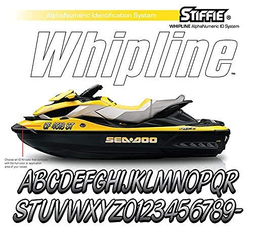 Stiffie Whipline Red/Navy 3 '' Boat & Pwc Registration Decals  Numbers Letters Stickers