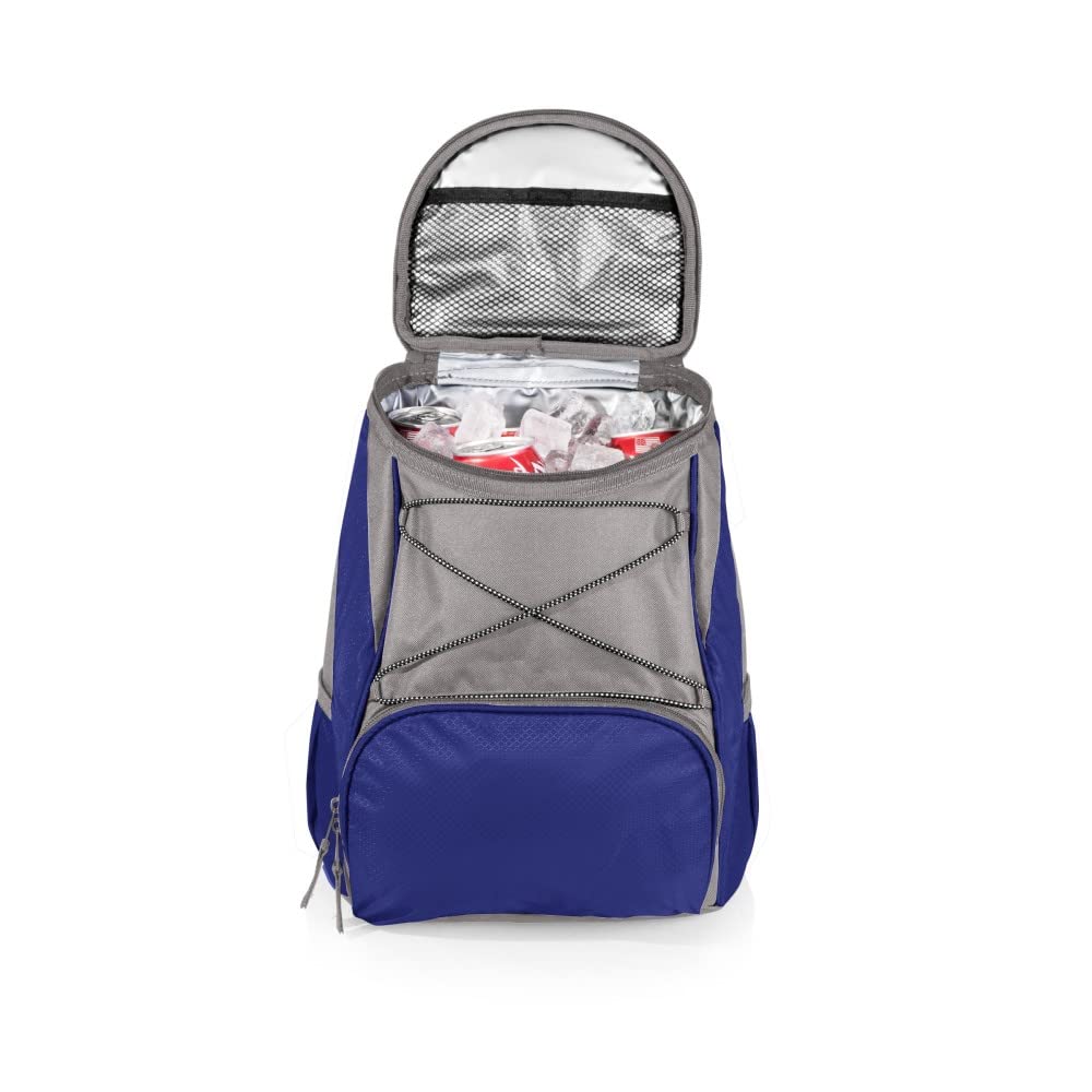 Nhl Columbus Blue Jackets Ptx Backpack Cooler - Soft Cooler Backpack - Insulated Lunch Bag