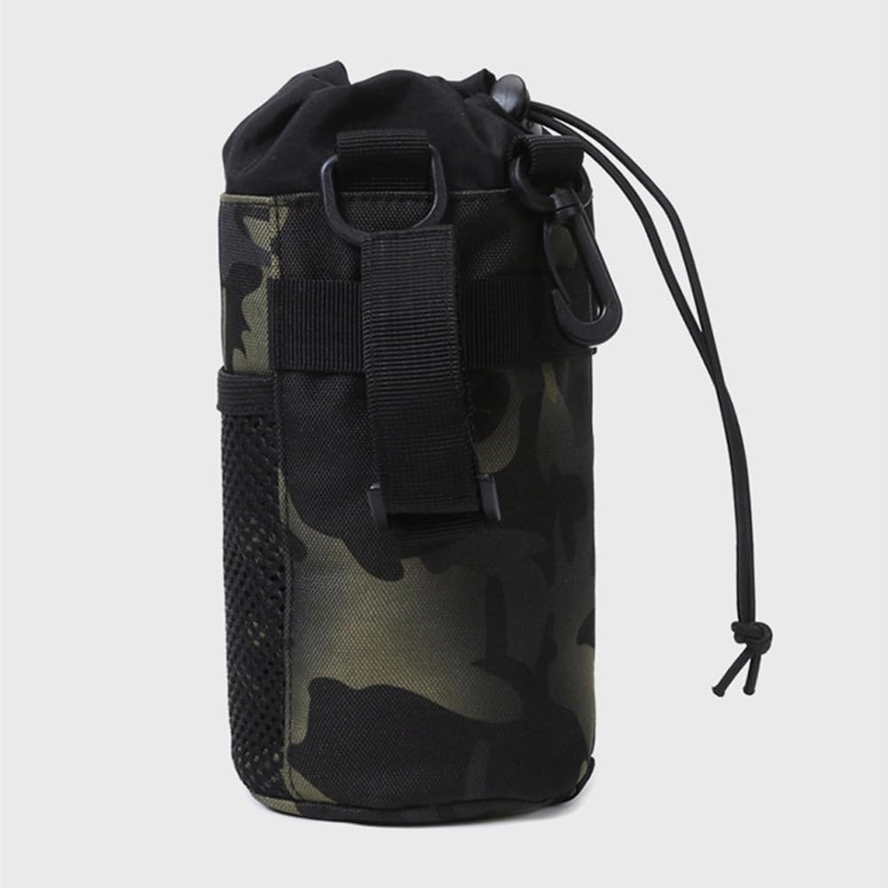 Tegool Water Bottle Sleeve Bag Bottle Holder Tactical Water Bottle Pouch Not Oversize (Brown)