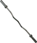 CAP Barbell 2 Olympic Solid Curl Bar, 47-Inch, No Collars, Chrome