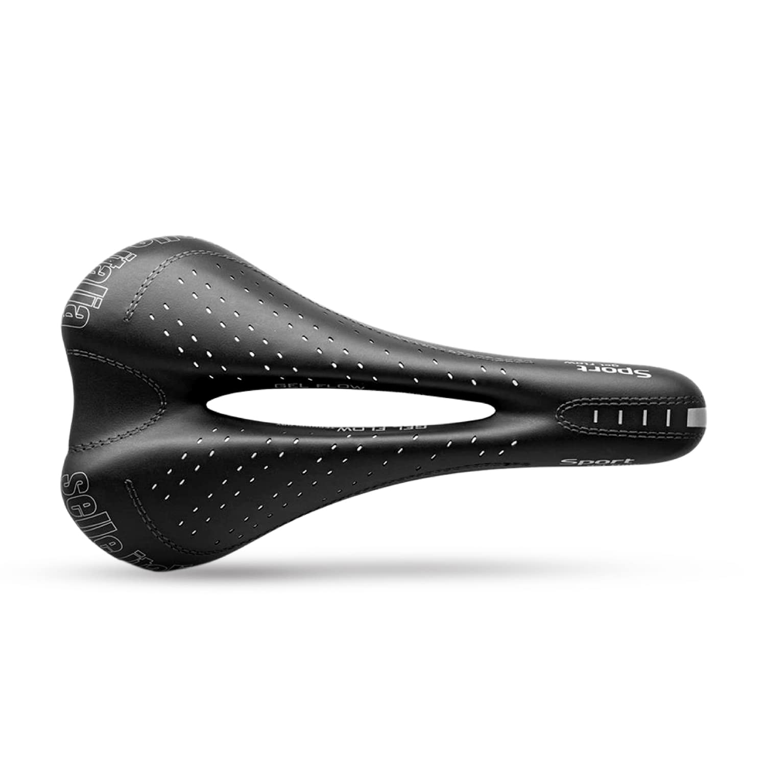 Selle Italia, Sport Gel Flow, S, Mtb And Road Bike Saddle, 270 X 140Mm, Unisex, 330G, Black