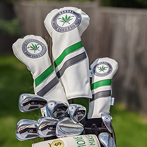Foretra - Limited Edition Herbal Accuracy Hybrid Headcover - Tour Quality Golf Club Cover - Style And Customize Your Golf Bag