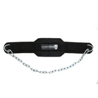 Gymreapers Dip Belt With Chain For Weightlifting, Pull Ups, Dips - Heavy Duty Steel Chain For Added Weight Training (Black)