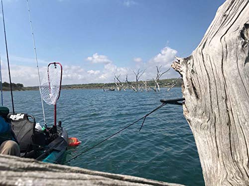 Brush Gripper Securely Anchor Your Kayak, Canoe Or Boat In Seconds. The Harder You Pull The Tighter It Grips! - Made In Usa