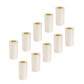 Gse 10 Pieces 12Mm/13Mm White Billiard Stick Nylon Ferrules, Pool Cue Stick Screw-In Ferrules Replacement (12Mm, Nylon Ferrules)