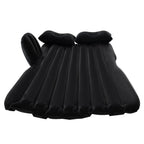 Novelbee Inflatable Car Air Mattress Back Seat Bed With Round Air Foot Piers,Inflatable Camping Air Mattress Blow Up Bed,Portabl