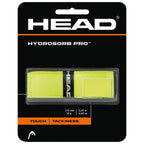 Head Hydrosorb Pro Tennis Racket Replacement Grip - Tacky Racquet Handle Grip Tape - Yellow