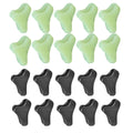 Utysty 20 Pack Tent Rope Tensioner Buckles Tightener Fastener Fluorescent Canopy Guyline Cord Buckle Adjustment Triangle Fixing 