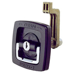 Perko 1031Dp1Blk Flush-Mount Locking Latch With Polymer Face For 1-5/8'' Hole - Black