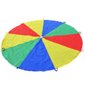 Sonyabecca Parachute For Kids 6' With 9 Handles Game Toy For Kids Play