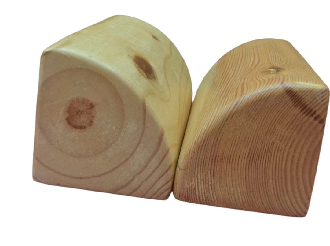 Quarter Round Yoga Block (Set Of 2)