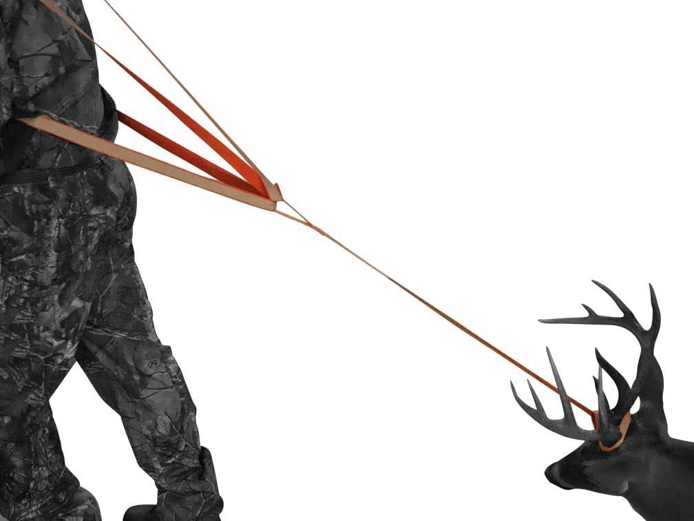 Multus Deer Drag Harness Quick And Easy To Use Hunting Gear For Deer Hunters - 5 Pack