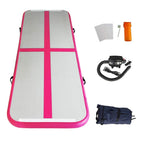 Ez Glam 10Ft/13Ft/16Ft/20Ft Air Mat Tumble Track Inflatable Gymnastics Tumbling Track Mat With Electric Air Pump For Cheerleadin