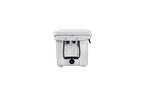 Mammoth Ranger 25 Cooler, Insulated Hard Ice Chest With 25 Quart Capacity, Holds 30 Cans, Great For Boat, Camping, White