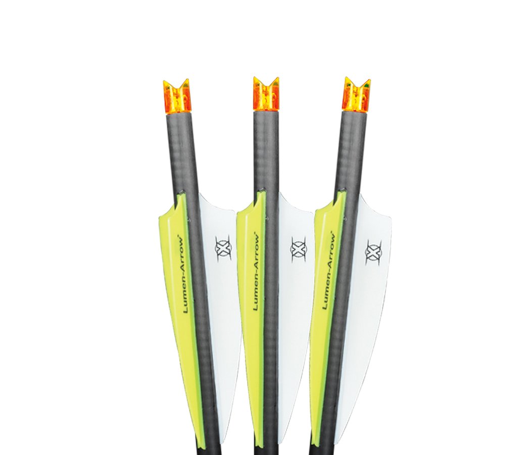 Lumenok lumen-arrow bolt 20,(3pk) orange
