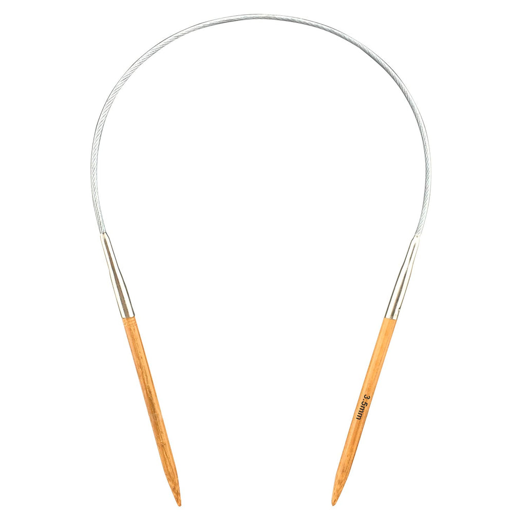 Mdoker Bamboo Circular Knitting Needle Size 4 16 Inch Circular Knitting Needles For Handmade Knitting Diy And Any Weaven Yarn Pr