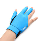 Cuesoul Professional Billiard Gloves Blue-Wear On Right Hand Size Xl