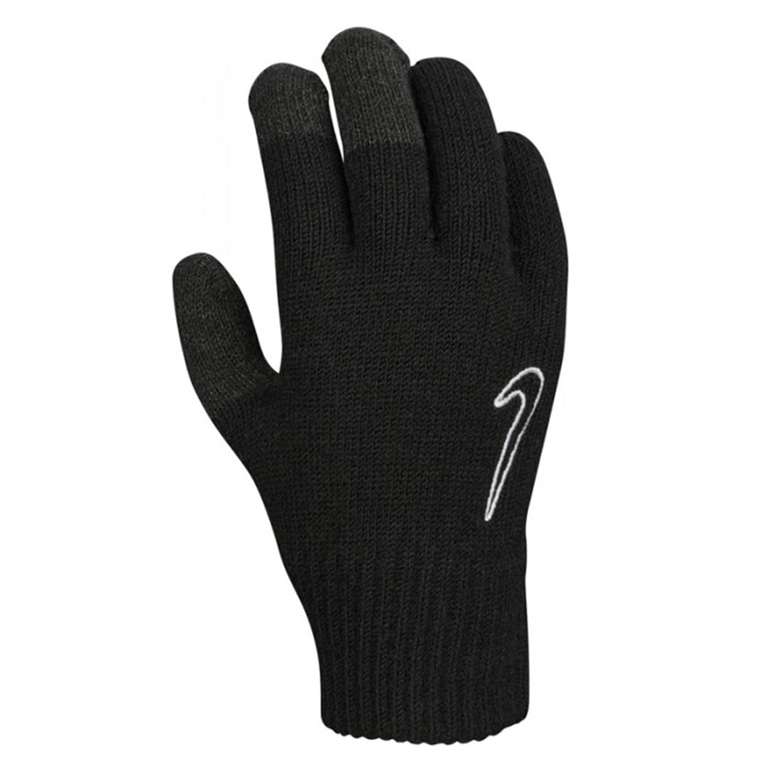 Nike Youth Knit Tech and Grip Training Gloves 2.0 Black | Black | White Small/Medium