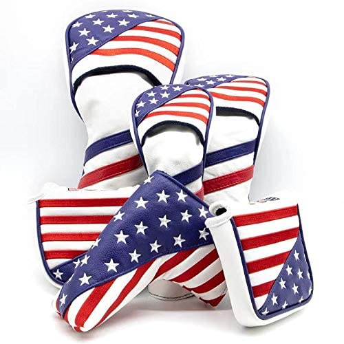 Mallet Putter Cover Headcover Golf Headcover Club Protector Magnetic Closure For Odyssey 2Ball 2 Ball Two Ball Scotty Cameron Ta