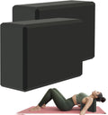 GymWar 2pc Yoga Block  Supportive LatexFree Eva Foam  Soft NonSlip Surface with Beveled Edges for Yoga, Pilates, Meditation