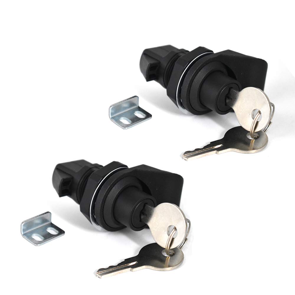 2Pcs Push Button Latch Locks For Boat Tool Box Electronic Box Glove Box Replacement