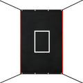 Lewtemi Batting Cage Backstop Vinyl Backstop Heavy Duty Baseball Batting Cage Backdrop and Net Saver for Baseball Softball Hitti