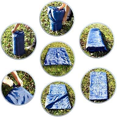 10 Pack Sleeping Bags For Adults Cold Weather Bulk For Homeless People, 4 Seasons Warm Or Cold Lightweight Indoor Outdoor Backpa
