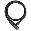 ABUS Cable Lock Racer 6412K - Bicycle Lock - Steel Cable with Plastic Coating - ABUS Security Level 4-85 cm, Black