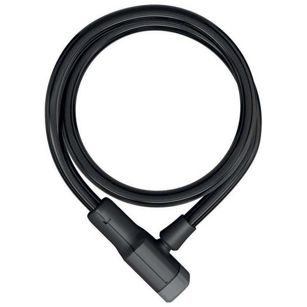 ABUS Cable Lock Racer 6412K - Bicycle Lock - Steel Cable with Plastic Coating - ABUS Security Level 4-85 cm, Black