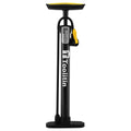 Toolitin Bike Pump Portable Floor Bicycle Tires Air Pumps With Presta And Schrader,Multifunctional Ball Needle, For Mountain And
