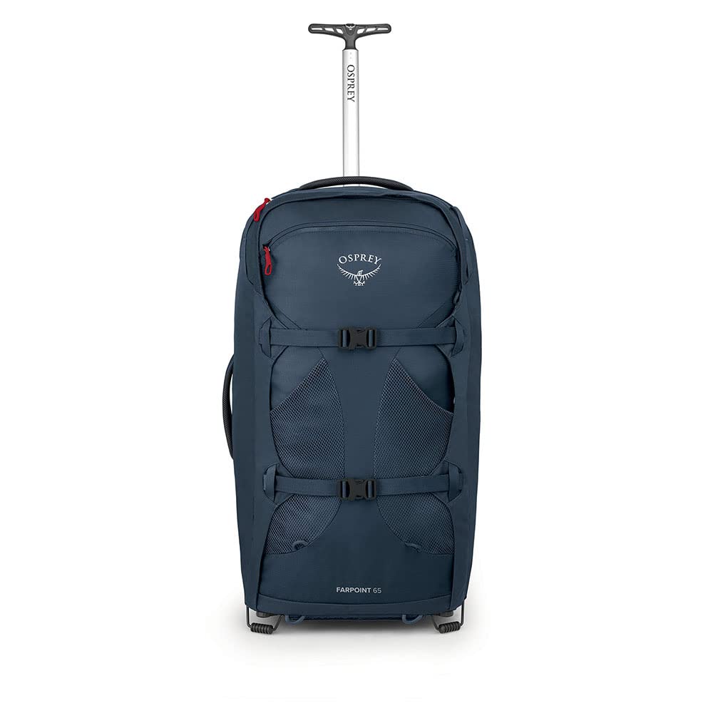 Osprey Farpoint Mens Wheeled Travel Pack 65L, Muted Space Blue, One Size