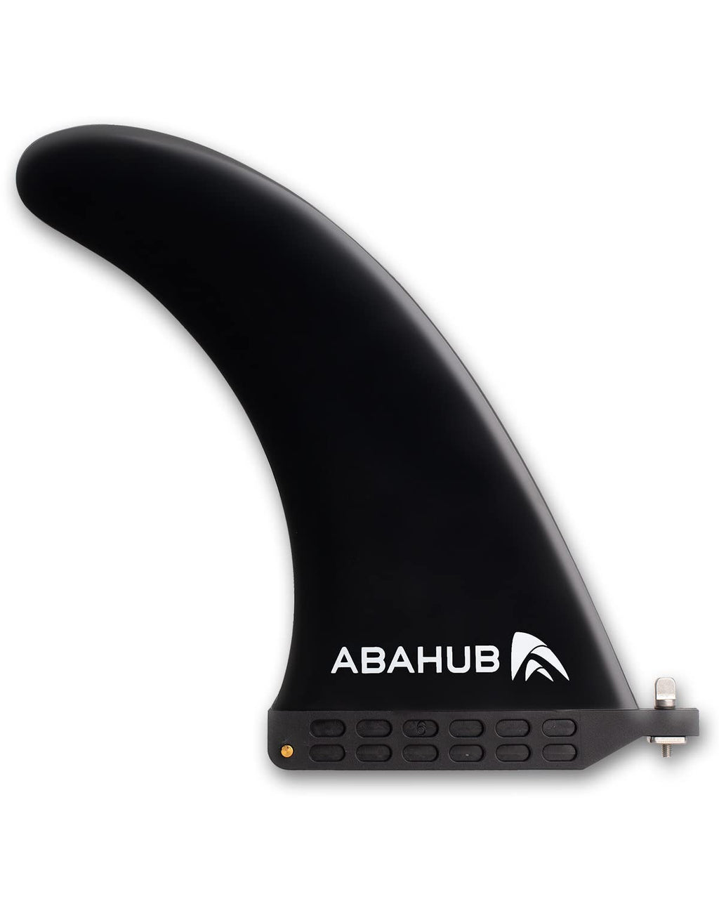 Abahub 8 Sup Single Center Fin With 1 No Tool Fin Screw, Fiberglass Reinforeced 8 Inch Sup Replacement Fins For Surfboard, Stand