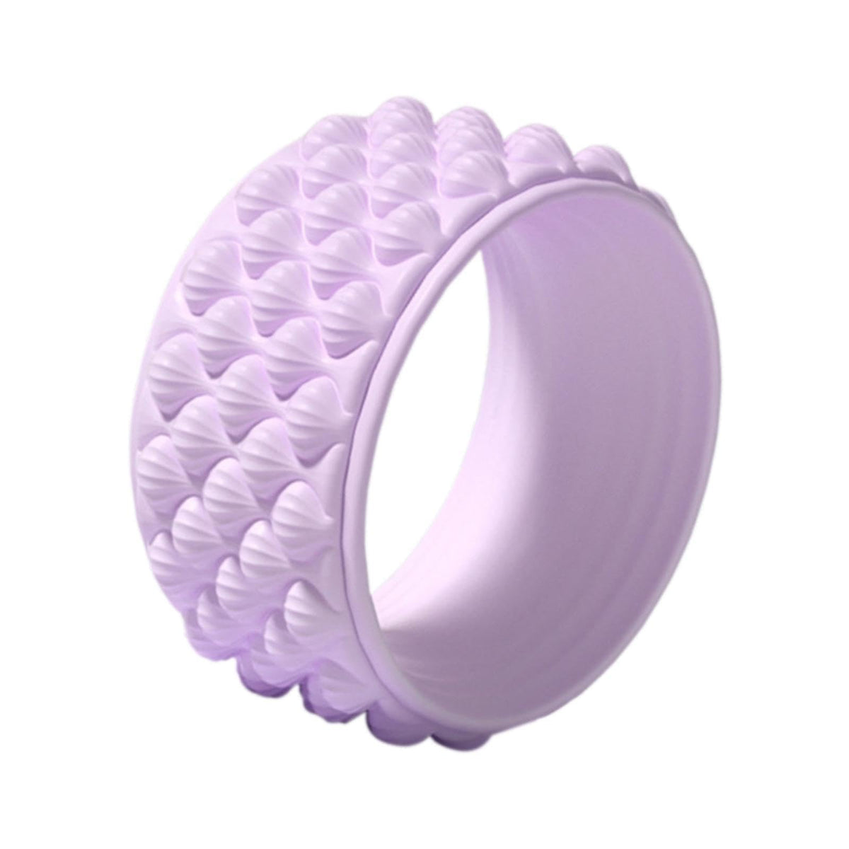 SNAPPSY Back Wheel Roller Stretching Yoga Circle Wheel for Supplies Fitness Exercise Purple