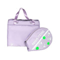 Trendynest Tennis Handbag Removable Storage Fitness Large Capacity Racquet Shoulder Bag Purple