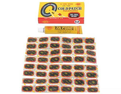 Alta Bike Repair Kit With Large Rubber Patches For Inner Tube