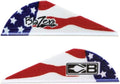 Bohning True Color Blazer Vane, 2    Hunting, 3D, Vane, American Flag, 100Pk