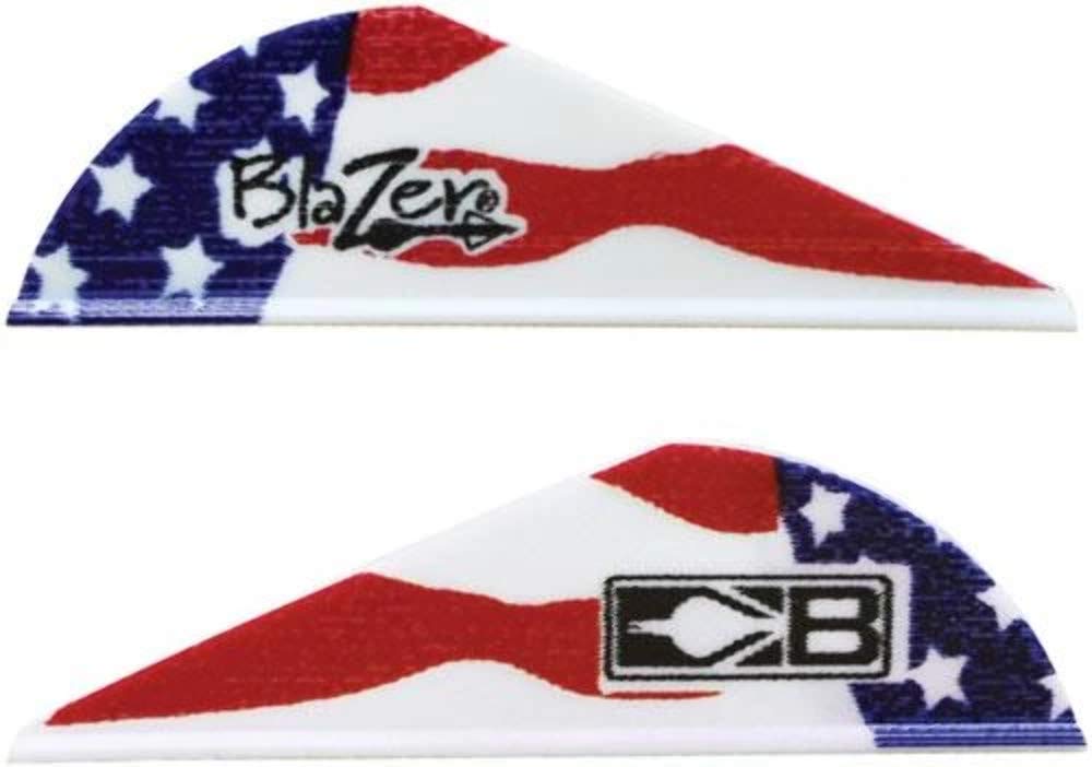 Bohning True Color Blazer Vane, 2    Hunting, 3D, Vane, American Flag, 100Pk