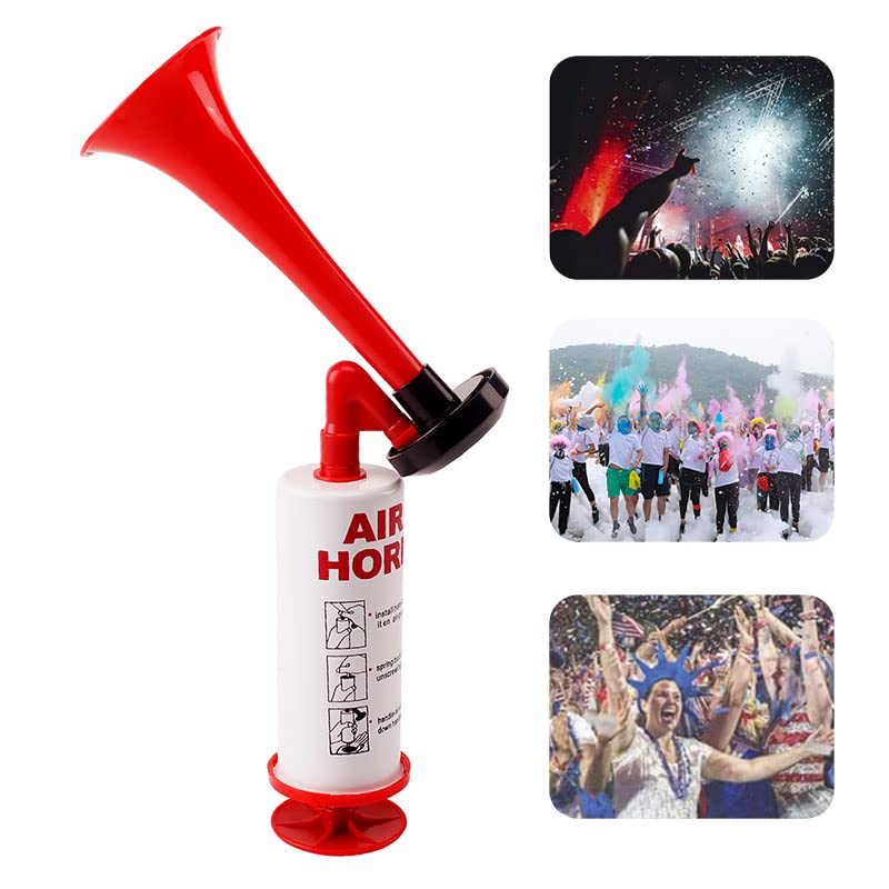 Farbin Marine And Sports Pump Air Horn,Loud Sound Handheld Signal Boat Horn,Personal Safety Horn Alarm,For Boating,Sports Events