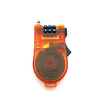 Crysto 3-Foot Retractable Cable Password Lock (Orange)