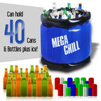 Mega Chill Yard Play Large Inflatable Cooler (Holds ~48 Cans)