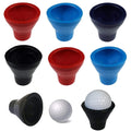 Apzdfgifcd 6 Pack Golf Ball Retriever Putter Picker Grip Pick Up Tool,Putter Ball Pick Up, Golf Ball Pick-Up Suction Cup 5 Color