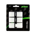 Prince Overgrip Dura Pro Plus Set Of 3 Grips, Overgrip Dura Pro Plus 3Er, Wei, Standard White
