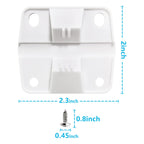 Cooler Hinges Replacement For Coleman Camping Cooler Accessories 5226 5227B 5240 5241 5241A 5245 5286 6270 6273, Ice Chest Plast