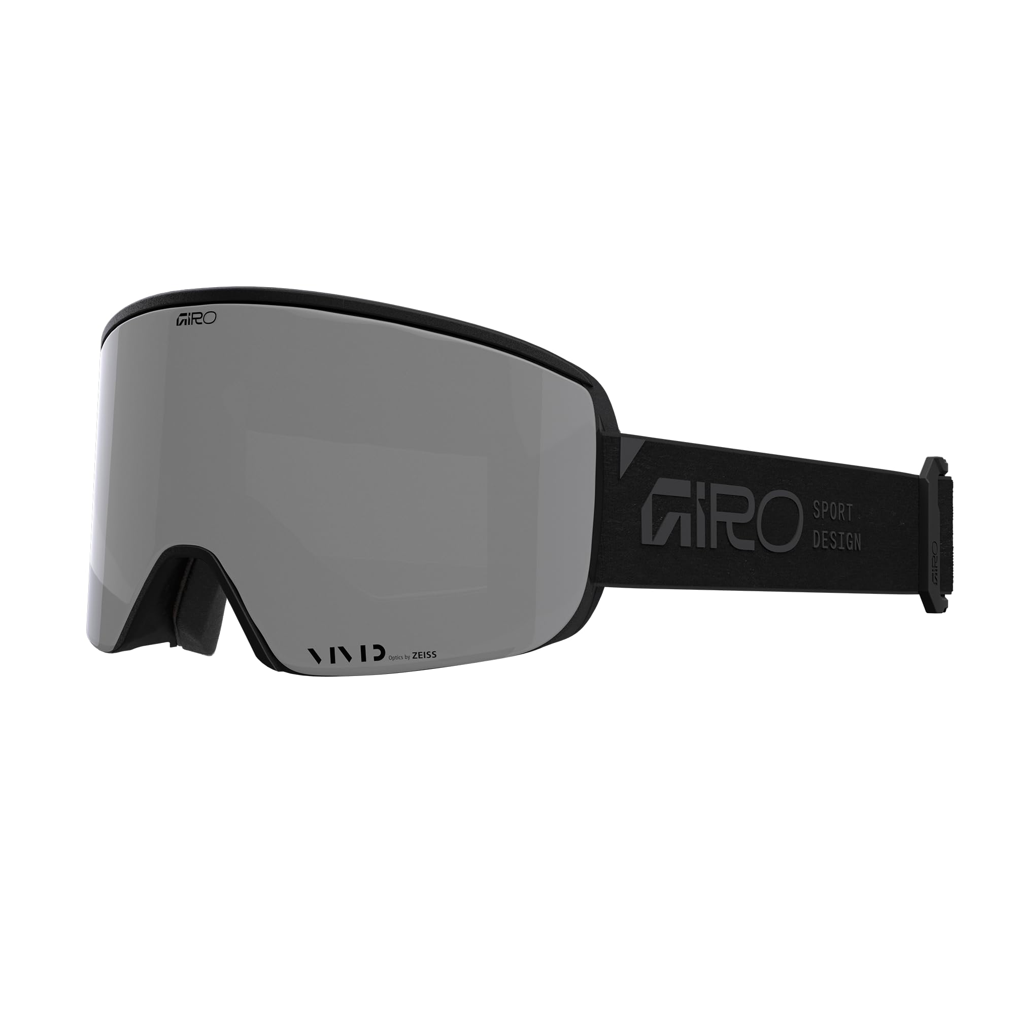 Giro Axis Ski Goggles - Snowboard Goggles for Men, Women, Youth - Black Stacked - Vivid Onyx & Vivid Infrared