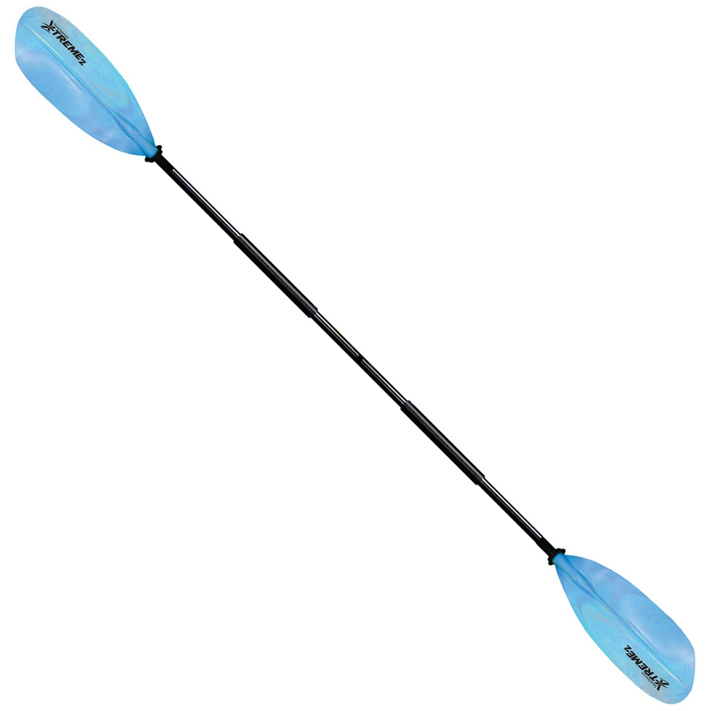 Seasense Xtreme 2 Kayak Paddle, Blue-White, 96    - Fiberglass Reinforced Nylon Blades, 2-Piece Construction - Great For Sport,