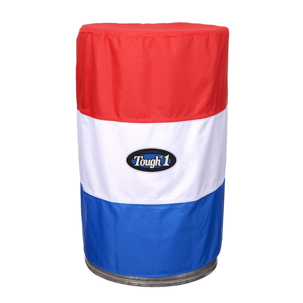 Tough 1 600D Barrel Cover Set Red/White/Blue